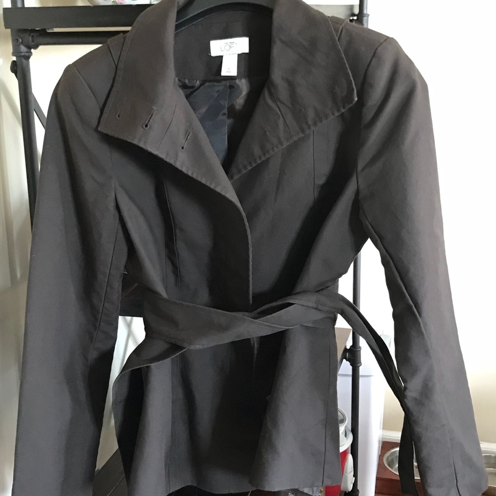 Loft tie at the waist blazer.